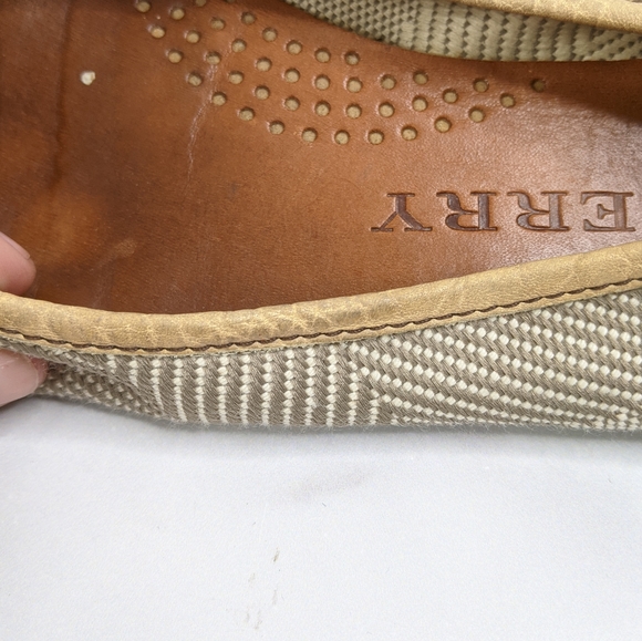 Burberry Woven Canvas Flats - Picture 6 of 9